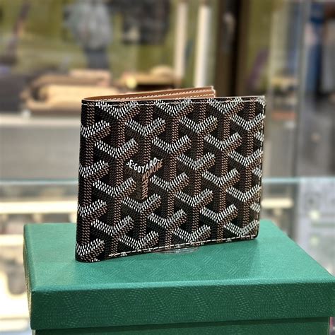 goyard mini card wallet|Goyard bifold wallet.